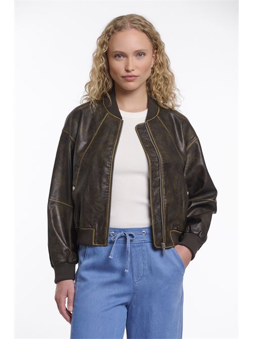 bomber mason RINO & PELLE | MASON.7502621DARK BROWN